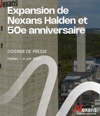 Expansion de Nexans Halden et 50e anniversaire