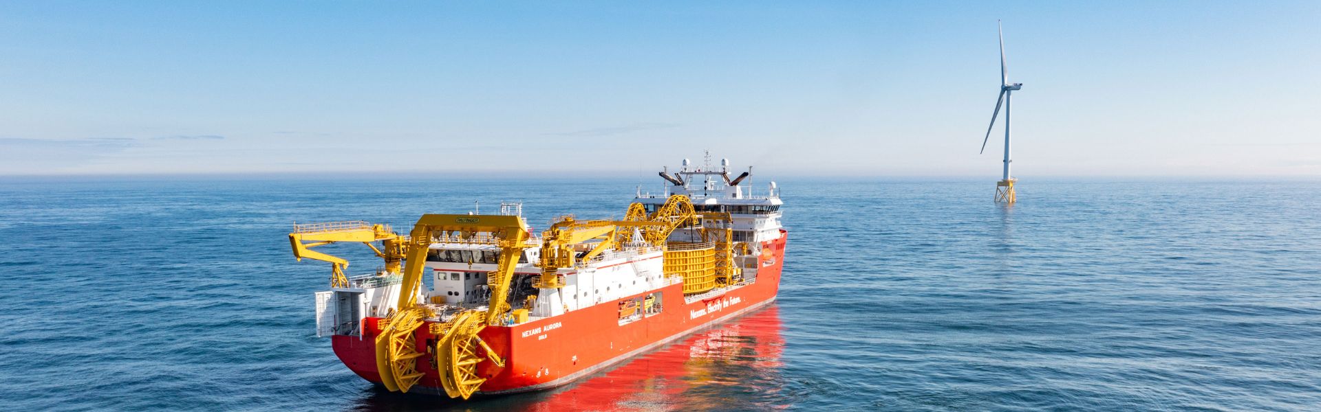 Nexans Aurora at Seagreen wind farm project