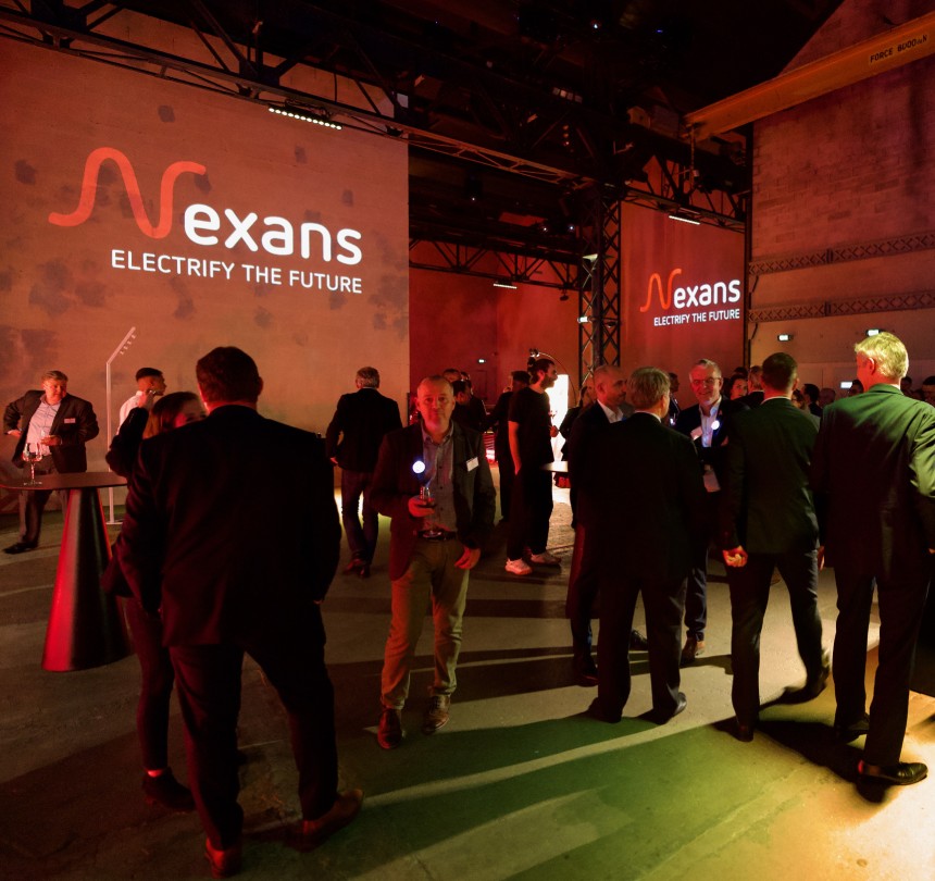 Guests at Nexans' event dedicated to electrification and innovation