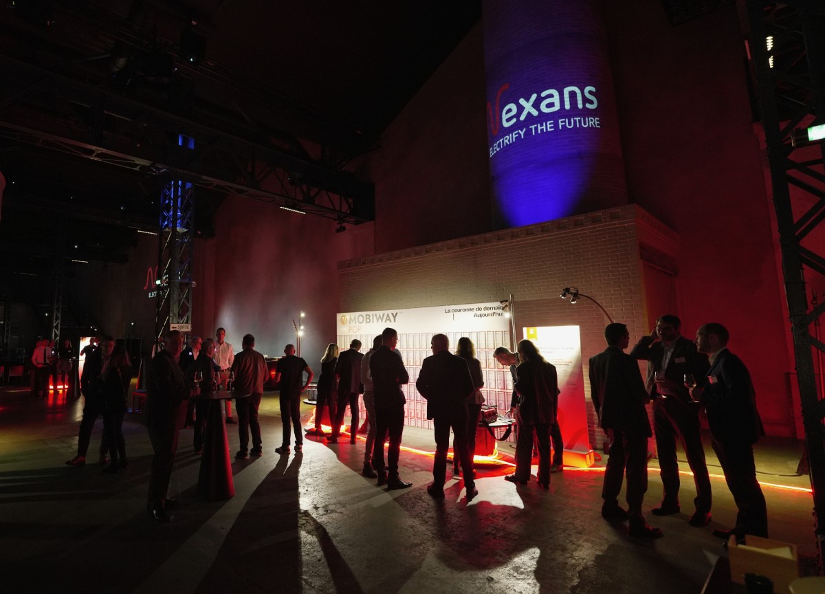 Guests at Nexans' event dedicated to electrification and innovation